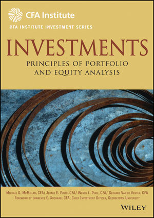 09bbc 0470915803 Investments Principles of Portfolio and Equity Analysis McMillan, Pinto, Pirie, Van de Venter, Kochard Solution manual 1