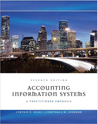 b37e0 51tril8uevl Instructor's Manual & Test Bank For Accounting Information Systems: A Practitioner Emphasis 7th Edition Product details : by Cynthia D. Heagy 1