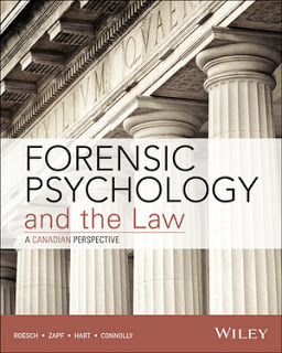 7d0c4 1118161750 Solution manual and Test Bank for Forensic Psychology and the Law, Canadian Edition Roesch, Zapf, Hart, Connolly 1