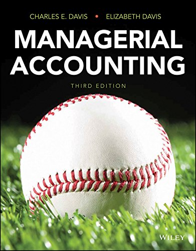 47ffb 51krbtlwjel Test Bank Managerial Accounting, 3rd Edition Davis, Davis Instructor solution manual + Test Bank 1